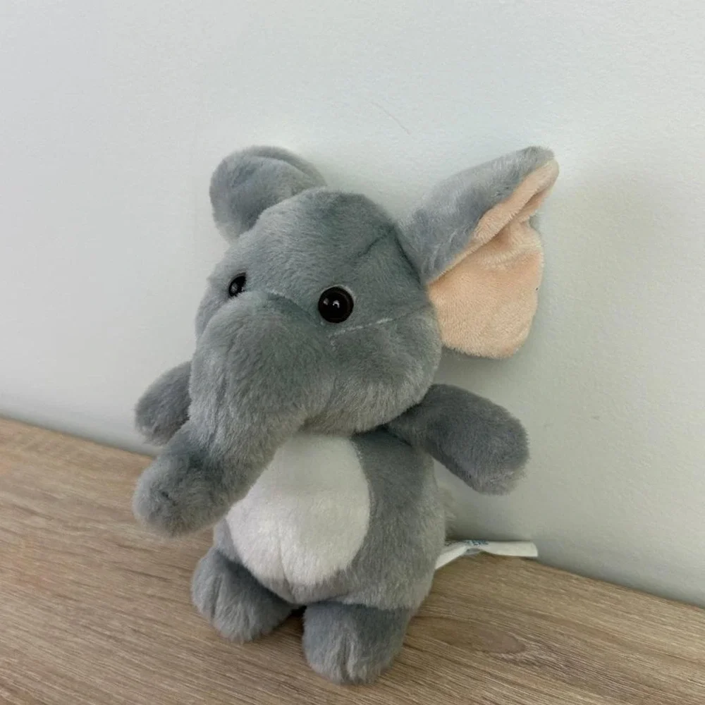 Wish Pets Gray Mini Elephant Plush